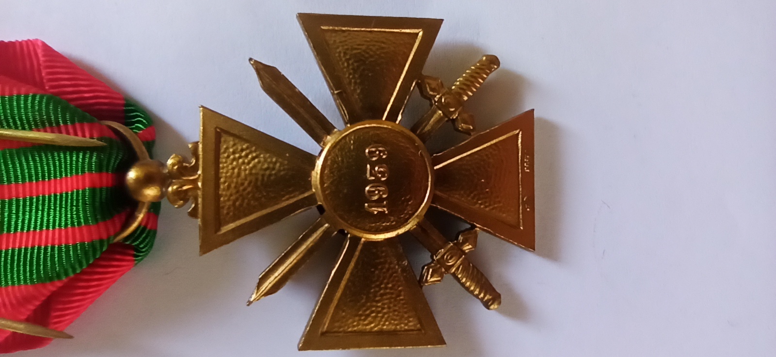 Médaille Croix de Guerre 1939